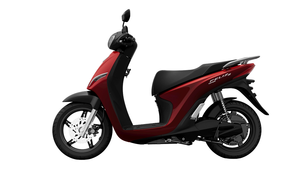 Xe máy điện VinFast Feliz II màu đỏ
