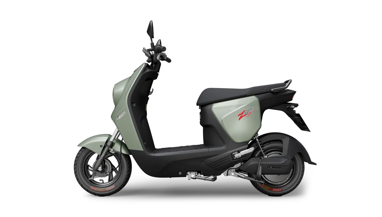 Xe máy điện VinFast ZGoo màu vàng